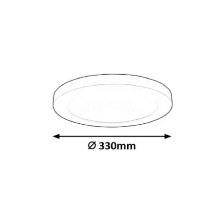 Rábalux 1490 Sonnet Ráépíthető és Beépíthető lámpa