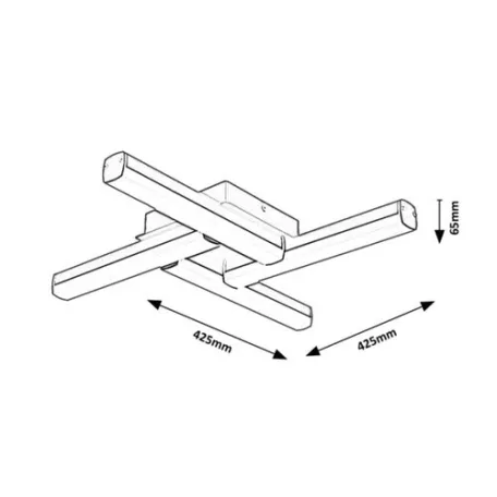 Rábalux 2168 Evan Fürdőszobai lámpa