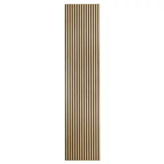Natúr tölgy akusztikus falipanel 270x60,5x2,1 cm