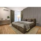 Szürke tölgy akusztikus falipanel 270x60,5x2,1 cm