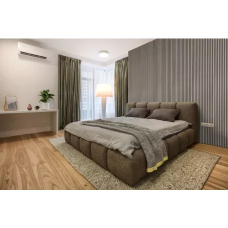 Szürke tölgy akusztikus falipanel 270x60,5x2,1 cm