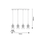 Rábalux 3116 Duchess Függeszték