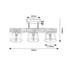Rábalux 3119 Cardamom Mennyezeti lámpa