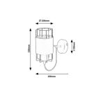 Rábalux 3123 Dimitri Fali lámpa