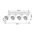 Rábalux 3140 Zeus Spotlámpa