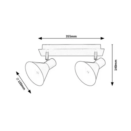 Rábalux 3158 Alvaro Spotlámpa