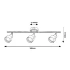 Rábalux 3185 Blake Spotlámpa