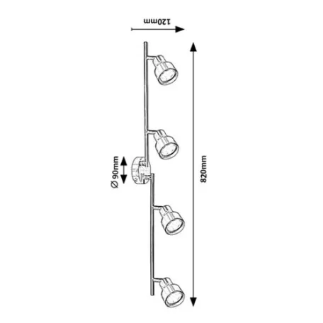 Rábalux 3186 Blake Spotlámpa