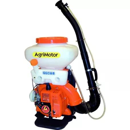 Agrimotor 3WF-3 Benzinmotoros háti permetező levegős permetező, porzásra is