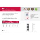 THERMOR RIVA4 500 W Elektromos fürdőszobai törölközőszárító radiátor