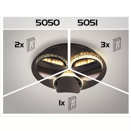 Rábalux 5050 Capriana Mennyezeti lámpa