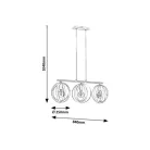 Rábalux 5361 Cortado Függeszték