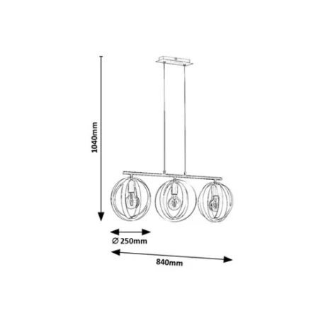 Rábalux 5361 Cortado Függeszték