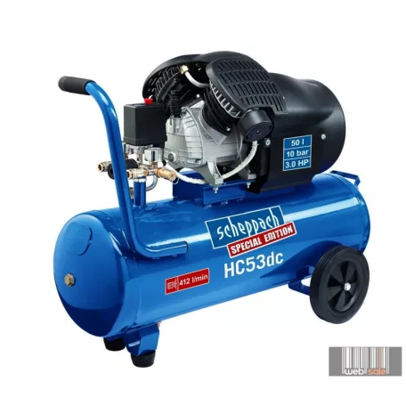 Scheppach HC 53 dc olajkenésu kéthengeres kompresszor