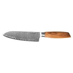 Gourmet Damaszkusz 17 cm, Santoku kés, zebrawood markolat