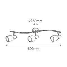 Rábalux 6062 Elite Spotlámpa