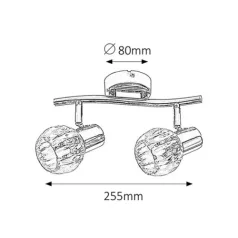 Rábalux 6092 Lauren Spotlámpa