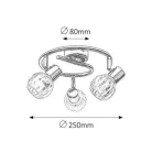 Rábalux 6093 Lauren Spotlámpa