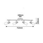 Rábalux 6099 Logan Spotlámpa