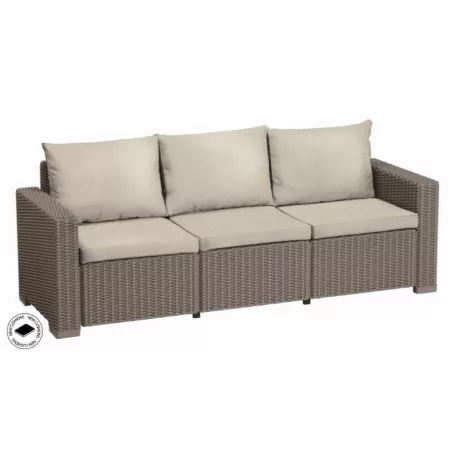 Keter California 3 személyes kanapé, cappucino