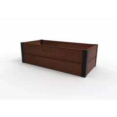 Květináč Keter Maple through hnědý vyvýšený záhon