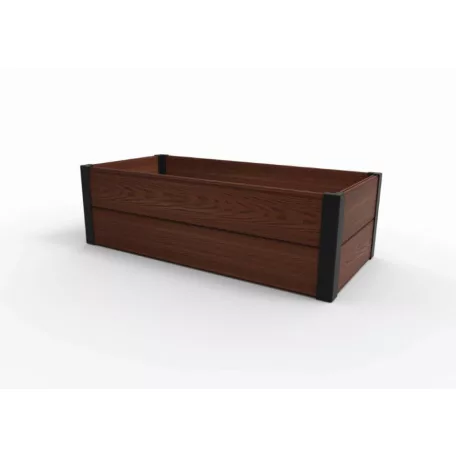 Květináč Keter Maple through hnědý vyvýšený záhon