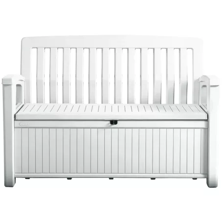 Keter Patio Bench kerti pad, fehér