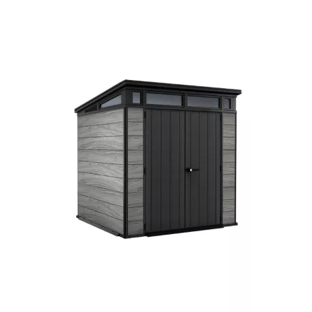 Kerti ház Keter PENT Signature 7x7 Storm Grey, padlóval