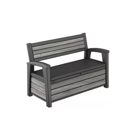 Kerti pad Keter Deco Garden Bench Storm grey