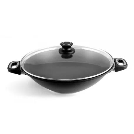 Lagoon 36cm wok serpenyő fedővel