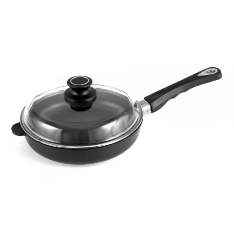 Prime serpenyő fedővel, 24 cm