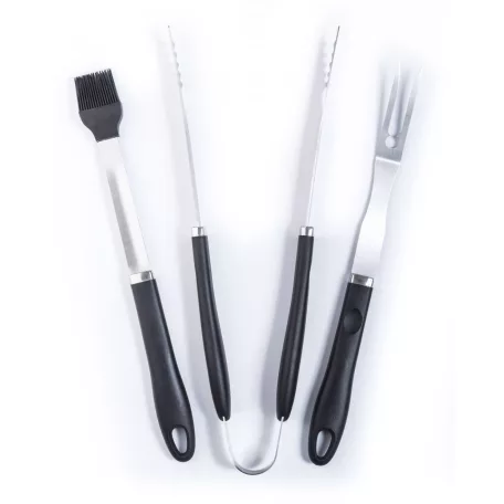 3 db-os grillező segédeszköz szett, rozsdamentes acél