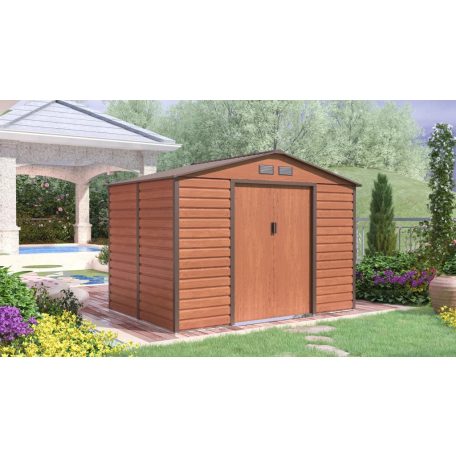 GAH 529 - 277 x 191 cm kerti tároló, barna