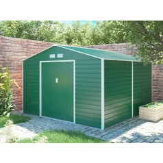 GAH 1085 kerti fém tároló - 340 x 319 cm, zöld