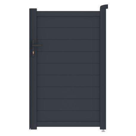 Orlando kapu, 100 × 158 cm, jobbos kivitel, antracit színben