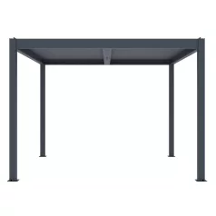   Bioklimatikus pergola Austin 3×3 m, antracit színű alumínium
