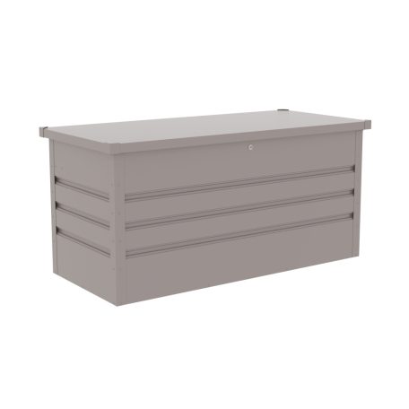 Kerti láda Denver 280 L, szürke fém