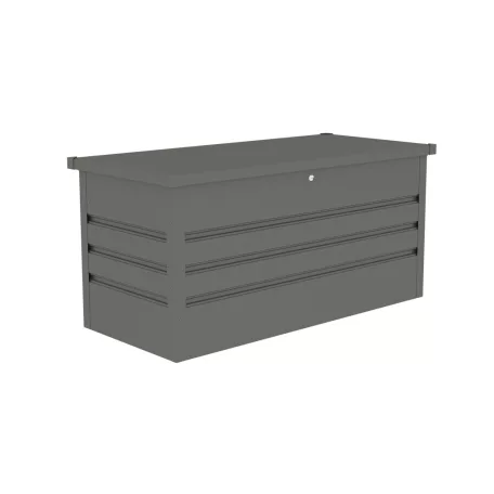 Kerti doboz Denver 400 L, fémszürke 