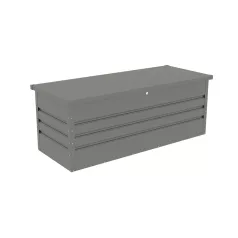 Kerti doboz Denver 560 L, metálszürke 