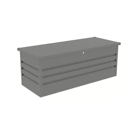 Kerti doboz Denver 560 L, metálszürke 