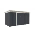 GRAH 700 kerti tároló - 340 x 206 cm, antracit