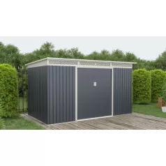 GRAH 700 kerti tároló - 340 x 206 cm, antracit