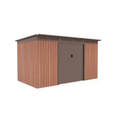 GRAH 700 kerti tároló - 340 x 206 cm, barna