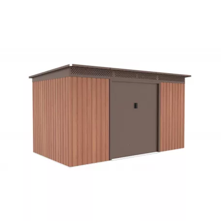 GRAH 700 kerti tároló - 340 x 206 cm, barna