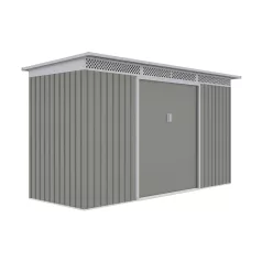 Kerti ház GRAH 483 - 340 x 142 cm, metál szürke 