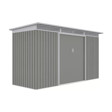Kerti ház GRAH 483 - 340 x 142 cm, metál szürke 