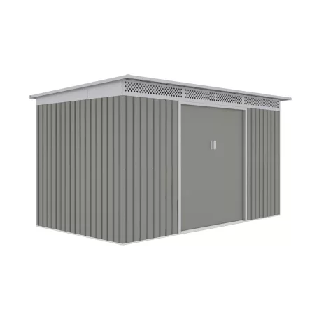 Kerti ház GRAH 700 - 340 x 206 cm, metál szürke 