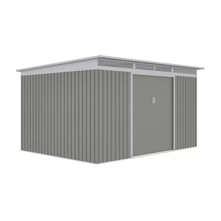 Kerti ház GRAH 915 - 340 x 269 cm, metálszürke