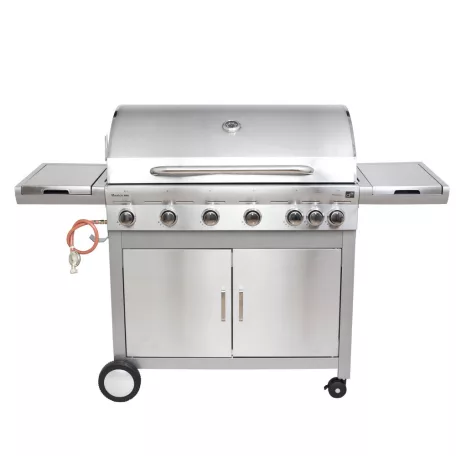 Mexico BBQ Premium line gázgrill, 7 égőfej + nyomáscsökkentő