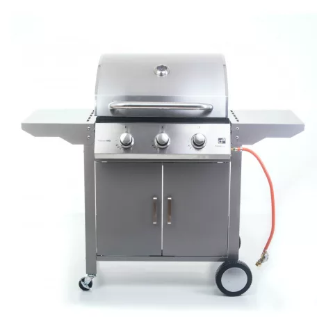 Oklahoma BBQ Premium line gázgrill, 3 égőfej + ajándék nyomáscsökkentő 